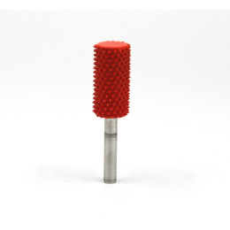Frez Saburrtooth cylinder, bezpieczna końcówka, 6x16x32 mm. Ekstra gruba ziarnistość.